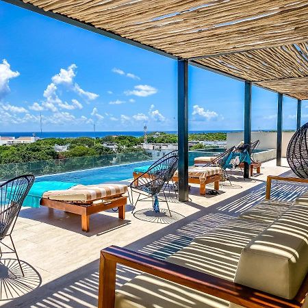 פלאייה דל כרמן Big Studio At Kaab By The Beach With Roof Top Pool, Sauna And Jacuzzi Near Paseo Del Carmen Mall מראה חיצוני תמונה