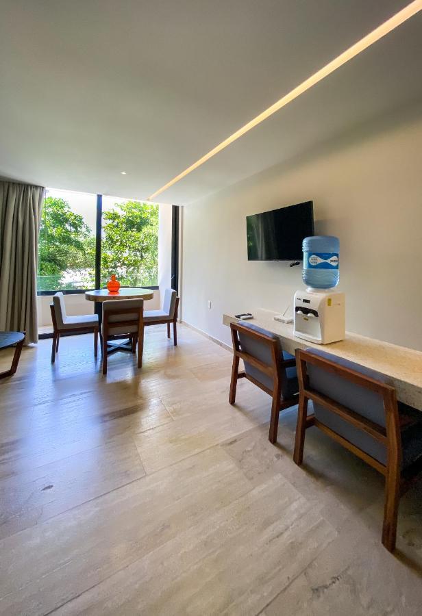 פלאייה דל כרמן Big Studio At Kaab By The Beach With Roof Top Pool, Sauna And Jacuzzi Near Paseo Del Carmen Mall מראה חיצוני תמונה